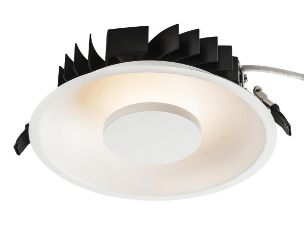 OCCULDAS 23, Einbauleuchte, LED, 3000 K, rund, weiß, 23 W