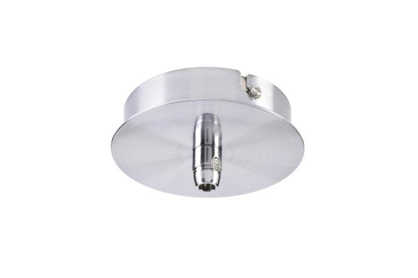 DECKENROSETTE FITU, 1er Rosette, rund, chrom, inkl. Zugentlastung