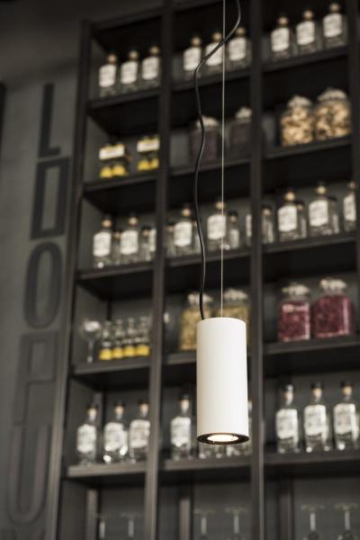 SUPROS 78, Pendelleuchte, LED, 3000 K, rund, weiß, 60° Linse, 9 W