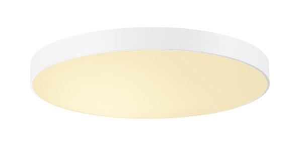 MEDO 90, Deckenleuchte, LED, 3000 K, rund, weiß, Ø 90 cm, zur Pendelleuchte umrüstbar, 120 W