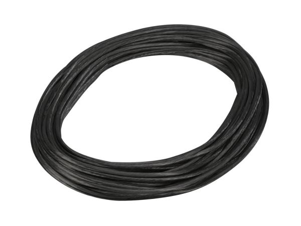 NIEDERVOLT-SEIL, für TENSEO Niedervolt-Seilsystem, schwarz, 6 mm², 20 m