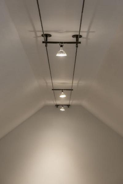 COSMIC, Lampenhalter für TENSEO Niedervolt-Seilsystem, QR-C51, schwarz, schwenkbar, 2 Stück