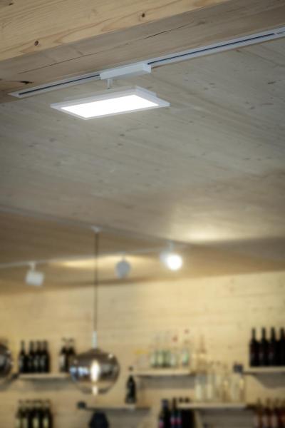 1PHASEN-EINBAUSCHIENE, Hochvoltschiene, weiß, 2 m