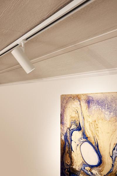 HELIA 50 TRACK, Strahler für 1Phasen Hochvolt-Stromschiene, LED, 3000 K, weiß, 35°, inkl. 1 Phasen-Adapter