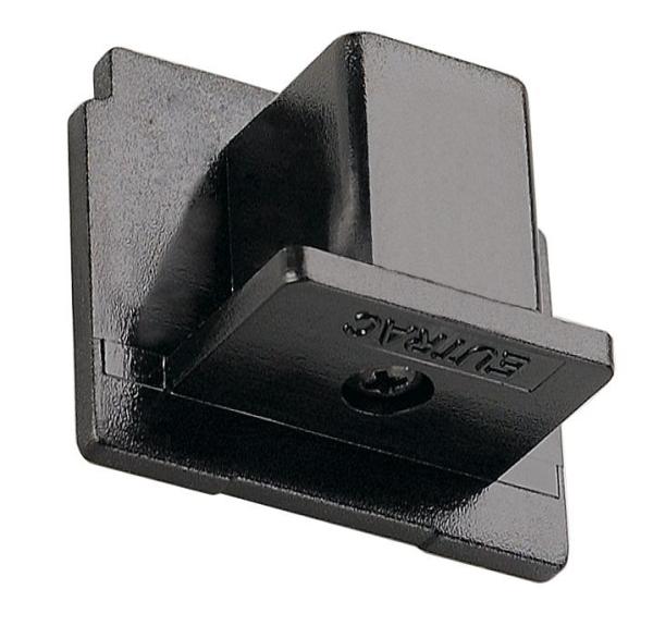 ENDKAPPE, für EUTRAC Hochvolt 3Phasen-Aufbauschiene, schwarz