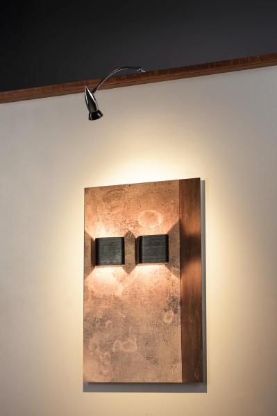 DISPLAY ADL 50, ADL QPAR51, chrom, max. 50 W, inkl. Anschlussbox