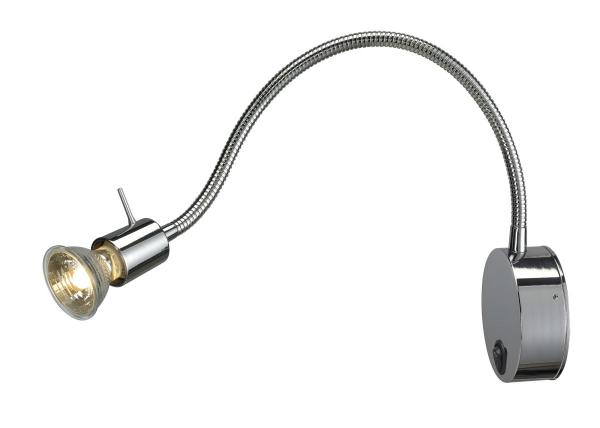 DIO FLEX PLATE, Wandleuchte, QPAR51, chrom, max. 50 W