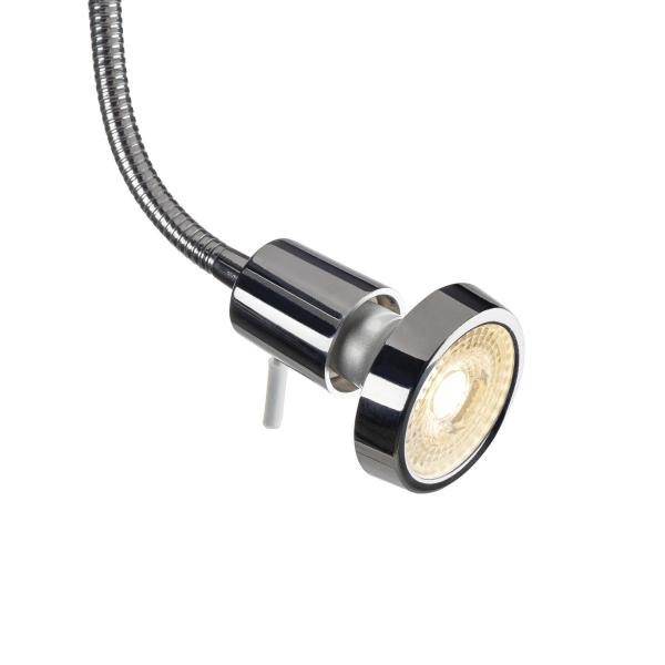 DIO FLEX PLATE, Wandleuchte, QPAR51, chrom, max. 50 W