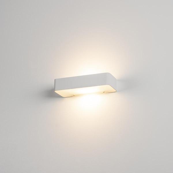 WL 149, Wandleuchte, QT-DE12, rechteckig, up/down, weiß matt, max. 60 W