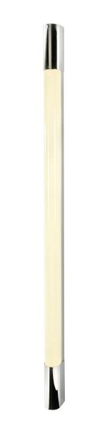 TRUKKO 90, Wandleuchte, LED, 3000 K, chrom/weiß, H 90 cm, inkl. LED- Treiber