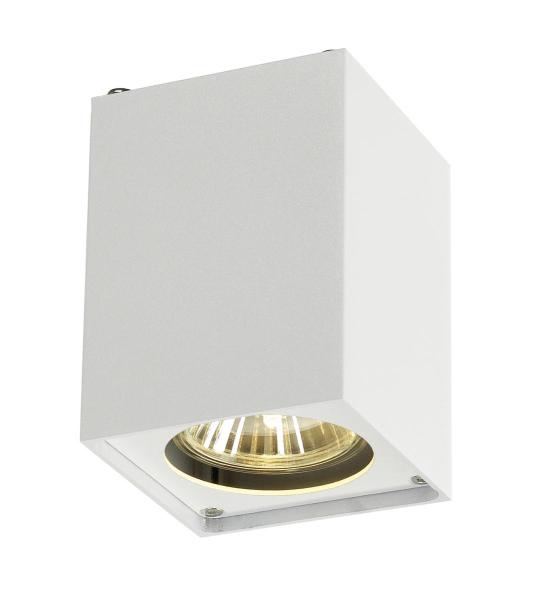 ALTRA DICE, Deckenleuchte, QPAR51, eckig, weiß, max. 35 W