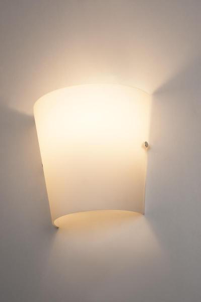 BASKET, Wandleuchte, A60, Glas satiniert, max. 60 W