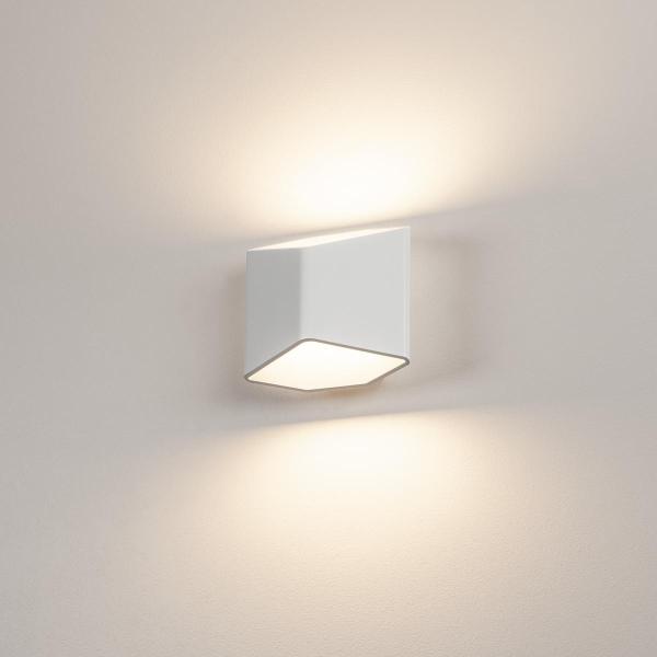 CARISO, Wandleuchte, LED, 3000 K, weiß, 11 W