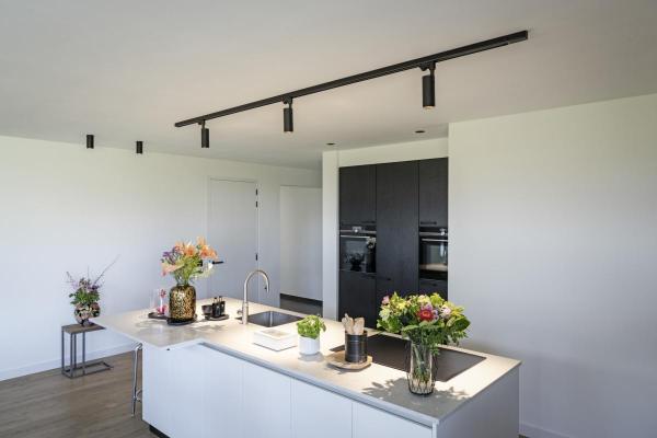 ENOLA B, Deckenleuchte, QPAR51, rund, schwarz, max. 35 W