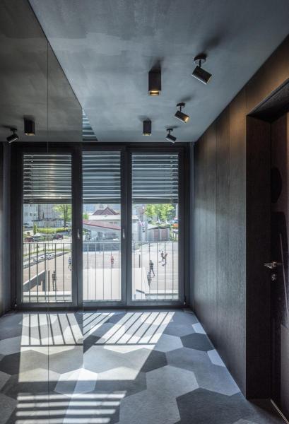 ENOLA B, Wand- und Deckenleuchte, Spot, einflammig, QPAR51, schwarz, max. 50 W