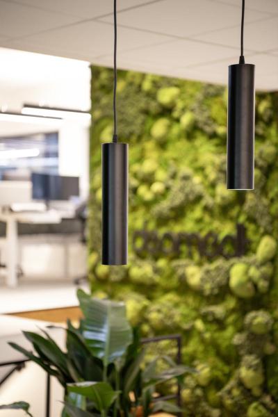 HELIA 40, Pendelleuchte, LED, 3000 K, rund, schwarz, 9 W