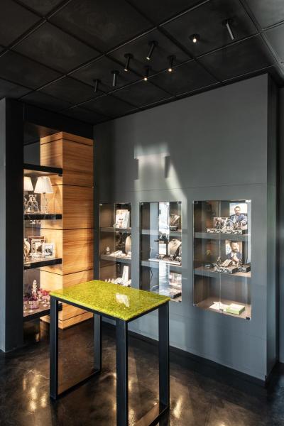 KARPO 30, Einbauleuchte, einflammig, LED, 3000 K, schwarz, Rosette flach, 7,5 W