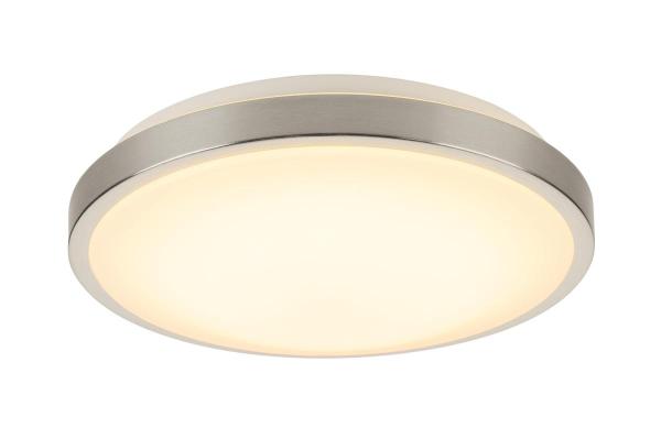 MARONA, Deckenleuchte, LED, 3000 K, rund, aluminium gebürstet, 4x3 W