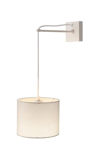 FENDA, Leuchtenschirm, rund, weiß, Ø/H 30/20 cm