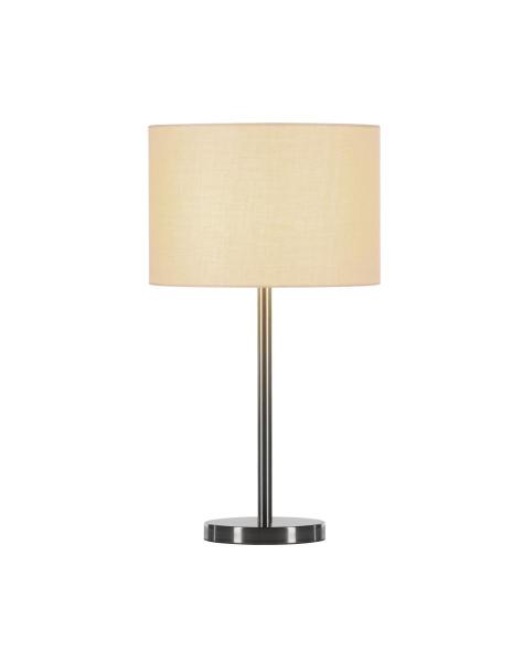 FENDA, Leuchtenschirm, rund, beige, Ø/H 30/20 cm