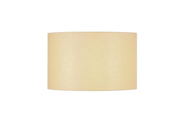 FENDA, Leuchtenschirm, rund, beige, Ø/H 45,5/28 cm