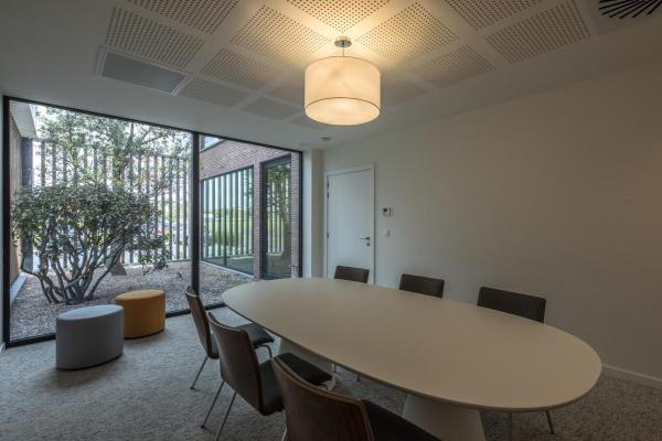 FENDA, Leuchtenschirm, rund, beige, Ø/H 45,5/28 cm