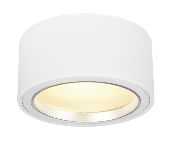 FERA 25, Deckenleuchte, LED, 3000 K, rund, weiß, 1800 lm, max. 21 W, inkl. LED-Treiber