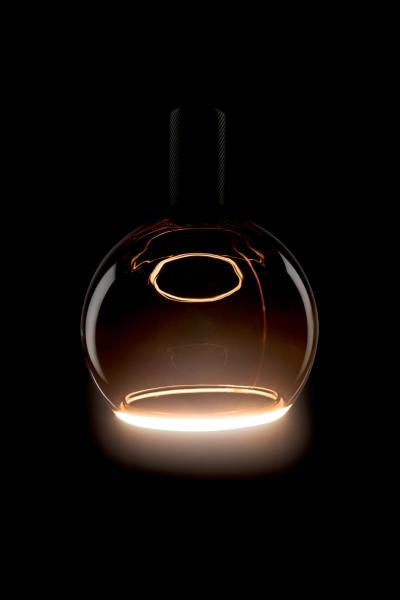 Leuchtmittel - LED Design-Bulb BLACK MOON 200, DIM, E27, 4,0W, 2200K, schwarz