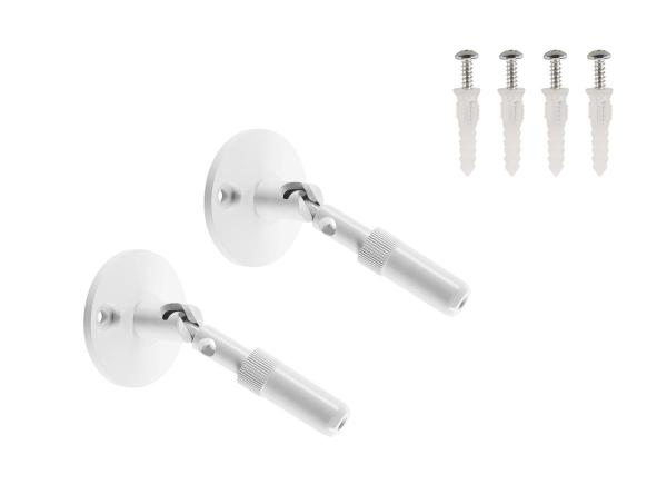 WANDHALTER, für TENSEO Niedervolt-Seilsystem, lang, weiß, 2 Stück