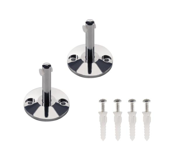 UMLENKER, für Tenseo Niedervolt-Seilsystem, chrom, 2 Stück, 6 cm