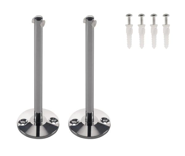 UMLENKER, für Niedervolt-Seilsystem, chrom, 2 Stück, 16 cm