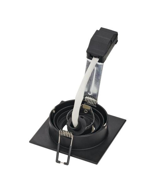 PIREQ, mattschwarz, max. 50 W, inkl.Clipfedern