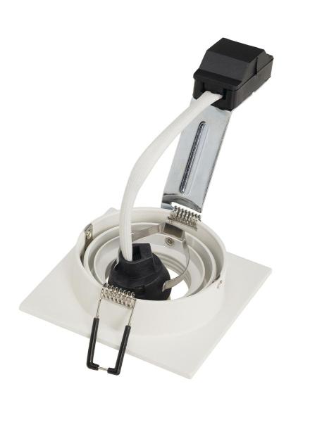 PIREQ, mattweiss, max. 50 W, inkl.Clipfedern