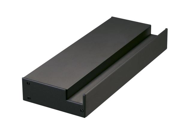 GLENOS®, Profi-Wandträger-Profil, schwarz, 20 cm, inkl. Endkappen