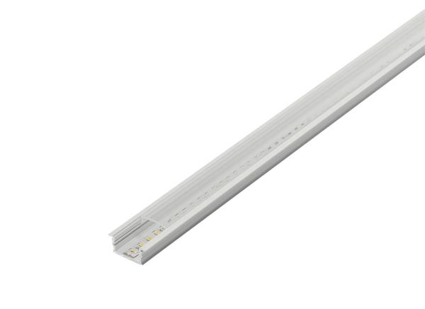 ABDECKUNG, für GLENOS Linear-Aufbau-Profil 2713, transparent, 2 m