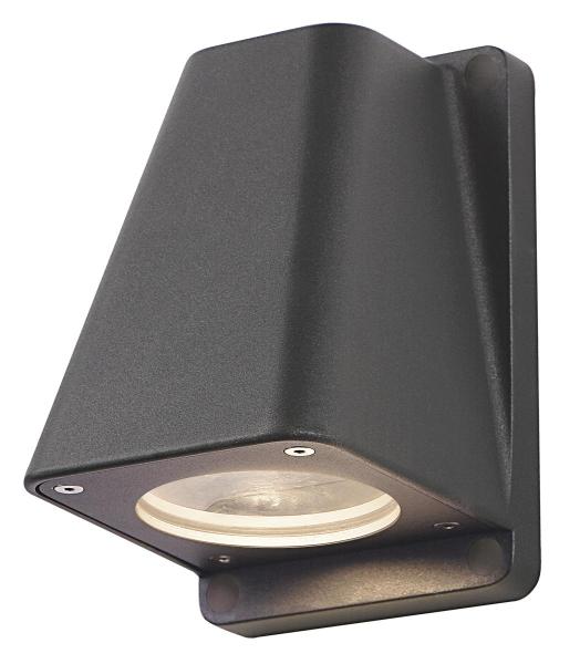 WALLYX, Outdoor Wandleuchte, QPAR51, IP44, anthrazit, max. 50 W
