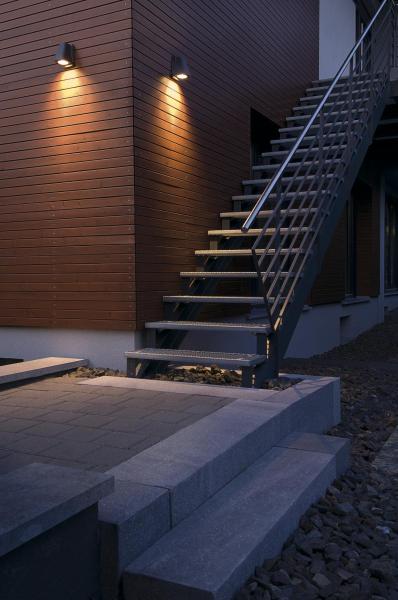 WALLYX, Outdoor Wandleuchte, QPAR51, IP44, anthrazit, max. 50 W