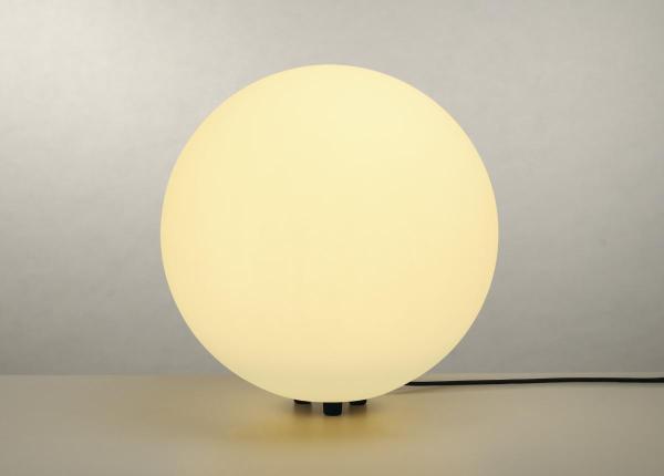 ROTOBALL 50, Outdoor Standleuchte, TC-(D,H,T,Q)SE, IP44, Kugel, weiß, Ø 50 cm, max. 24 W