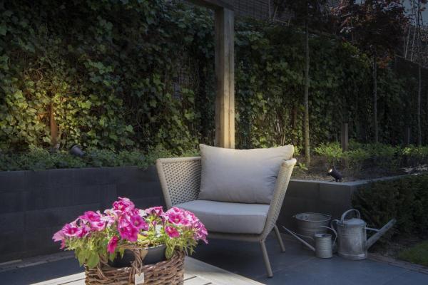 BIG NAUTILUS, Outdoor Spiessleuchte, QPAR51, IP65, schwarz, max. 11 W, inkl. 1,5 m Kabel mit Stecker