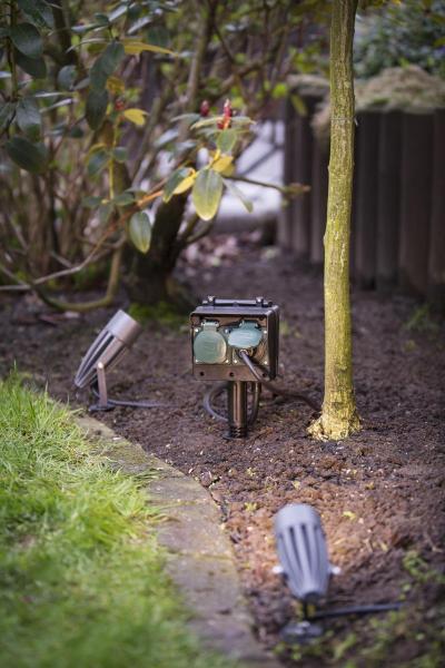 SYNA, Outdoor Spiessleuchte, LED, 3000 K, IP55, anthrazit, 230V, 8,6 W