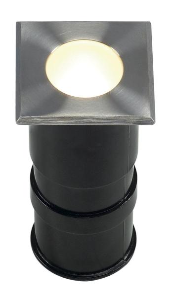 POWER TRAIL-LITE®, Outdoor Bodeneinbauleuchte, LED, 3000 K, IP67, eckig, edelstahl 316