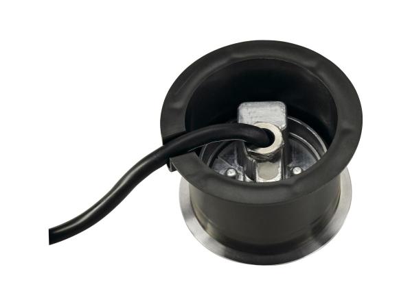 DASAR® FLAT 80, Outdoor Bodeneinbauleuchte, LED, 3000 K, IP67, rund, edelstahl gebürstet, 3,5 W