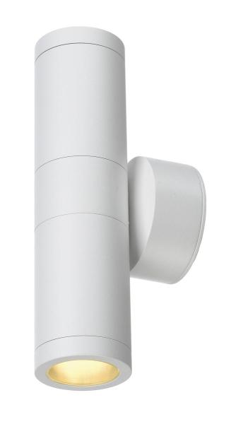 ASTINA, Outdoor Wandleuchte, TCR50-SE, IP44, rund, up/down, weiß, max. 44 W