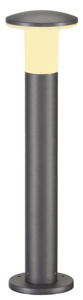 ALPA MUSHROOM 75, Outdoor Standleuchte, TC-(D,H,T,Q)SE, IP55, steingrau, Ø/H 16/75 cm, max. 24 W