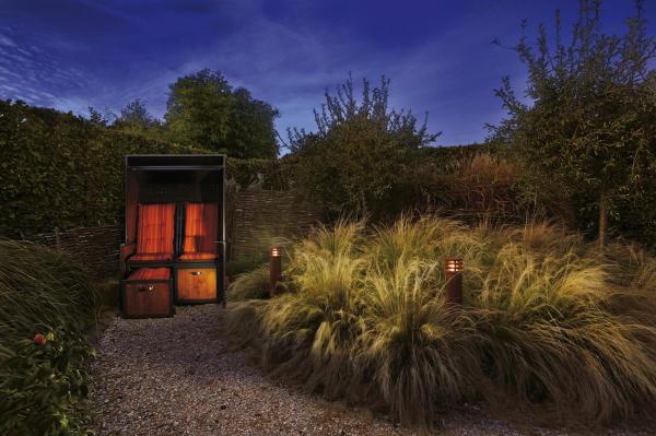 RUSTY® 70, Outdoor Standleuchte, TC-DSE, IP55, rund, stahl gerostet, Ø/H 19/70 cm, max. 11 W