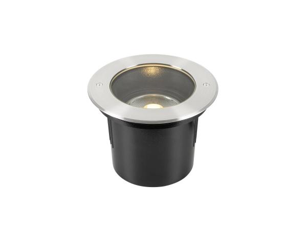 DASAR® 215, Outdoor Bodeneinbauleuchte, QPAR111, IP67, rund, edelstahl 316, max. 75 W
