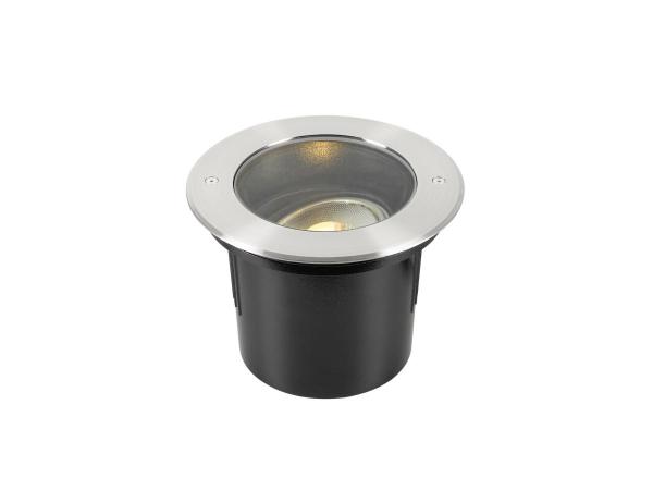DASAR® 215, Outdoor Bodeneinbauleuchte, QPAR111, IP67, rund, edelstahl 316, max. 75 W