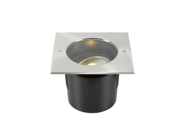 DASAR® 215, Outdoor Bodeneinbauleuchte, QPAR111, IP67, eckig, edelstahl 316, max. 75 W