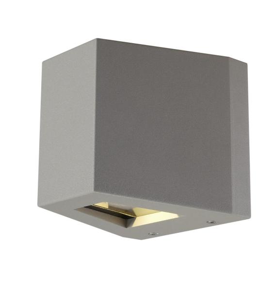 OUT-BEAM, Outdoor Wandleuchte, LED, 3000 K, Beam up/Flood down, silbergrau, IP44