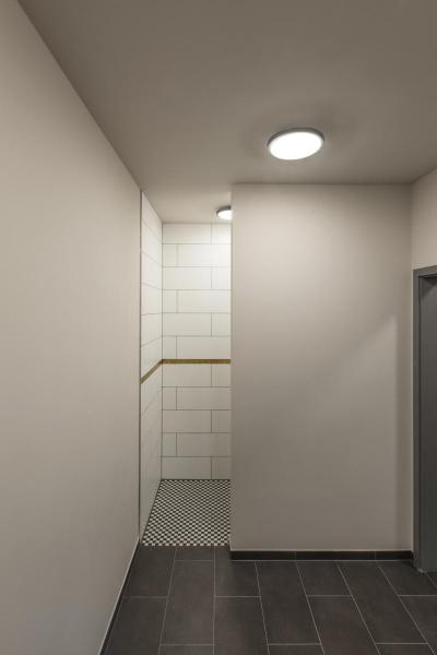 AINOS, Deckenleuchte, LED, 3000 K, rund, anthrazit, mit Sensor